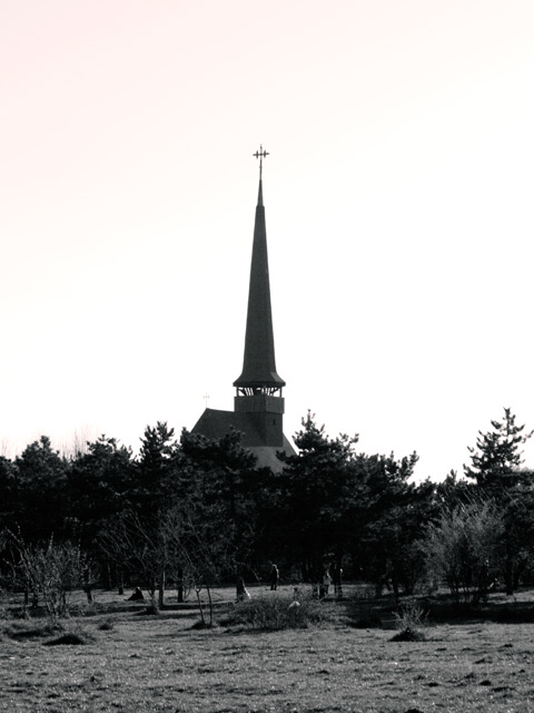 Wood Church from Titan (IOR) Park