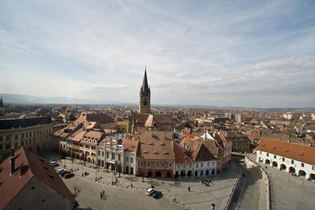 Sight from Hermannstadt