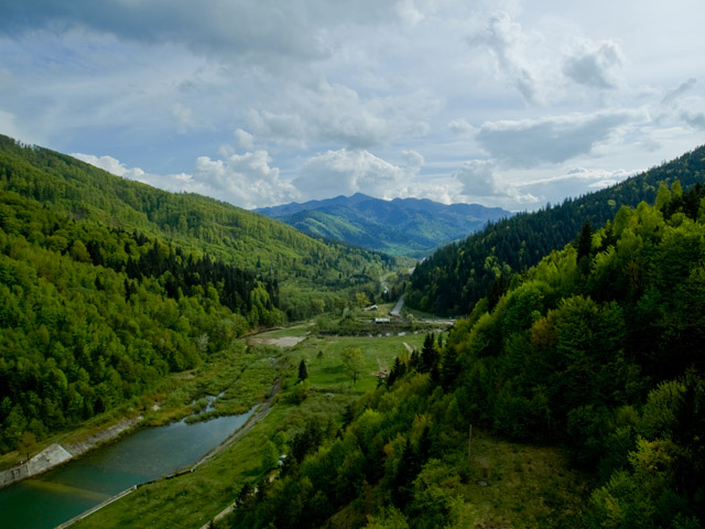 sight from bicaz dam