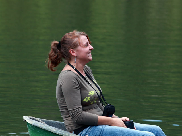 Joy over the lake