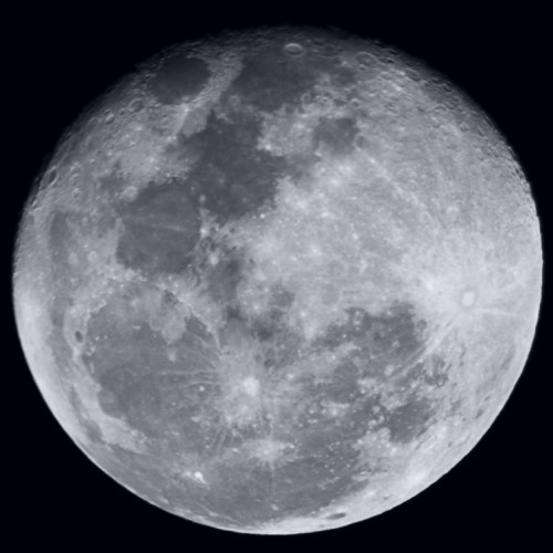 Full Moon | Canon 40D | 1/60s | ISO 400 | F/5 | Celestron Omni XLT 150 telescope 750mm focal lenght