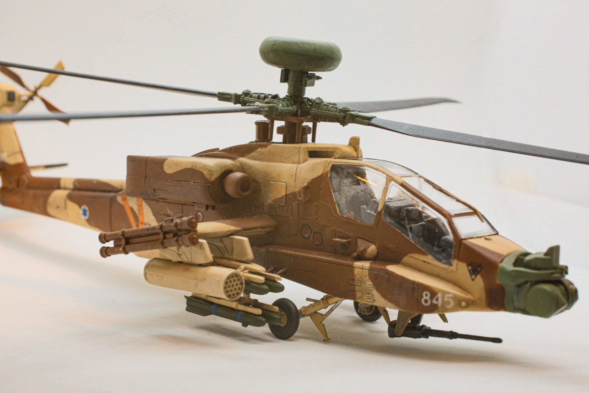 Academy AH64 (IAF) – 1:72 scale