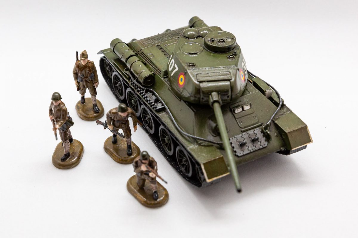 T34/85 – Romanian variant – scale 1:72