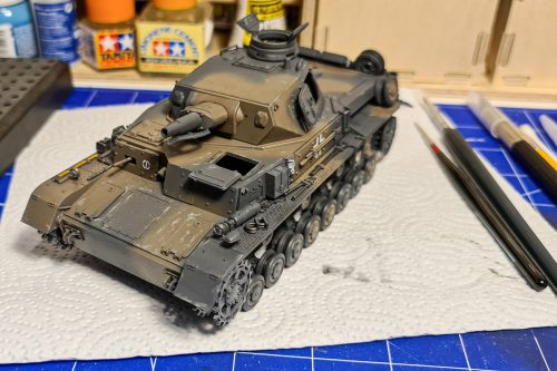 Panzer IV ausf D - before weathering #2