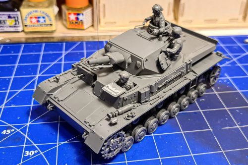 Panzer IV ausf D by Tamiya - Final assembled