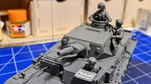 Panzer IV ausf D by Tamiya - assembled detail